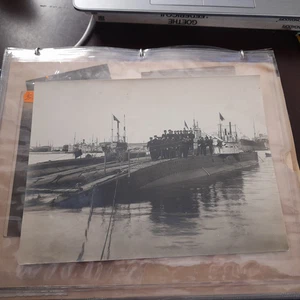 FOTO SOMMERGIBILI ITALIANI 1 GUERRA MONDIALE FEL10 - Foto 1 di 2