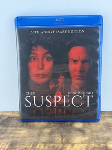 Suspect 30th Anniversary Edition Blu RayUS Release w/Cher OOP RARE 1987 - Picture 1 of 3