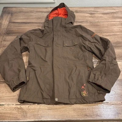 Burton Jacket Ski Snowboard Hooded Women’s S Vintage Y2K  Brown - Image 1 of 4