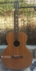 CHITARRA BARITONA DI LIUTERIA VINTAGE Made In Italy NON NAME DIAPASON 69 CM - Imagen 1 de 18