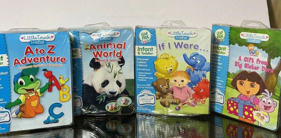 LEAP FROG Baby Little Touch Leap Pad  Cartilage With Book 4 Pack Deal - Image 1 of 1