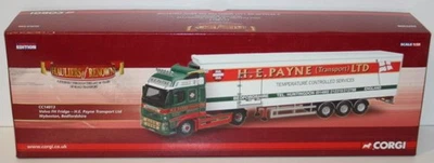 Corgi Diecast 1/50 Scale CC14013 Volvo FH Fridge - H E Payne Trransport - Image 1 of 4