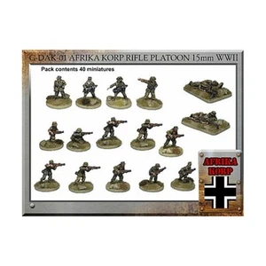 Paquete de mini pelotón de infantería forjado en batalla Segunda Guerra Mundial Afrika Korps nuevo - Imagen 1 de 1
