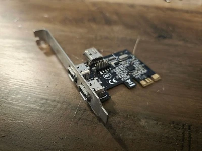 PCIe 3-Port FireWire Card IEEE 1394 – PCI-E x1 3-Port External - Image 1 of 3
