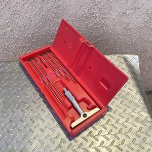 Mitutoyo .001 "Set di micrometri di profondità a cricchetto 0-6" Gamma con custodia, Giappone - Foto 1 di 8