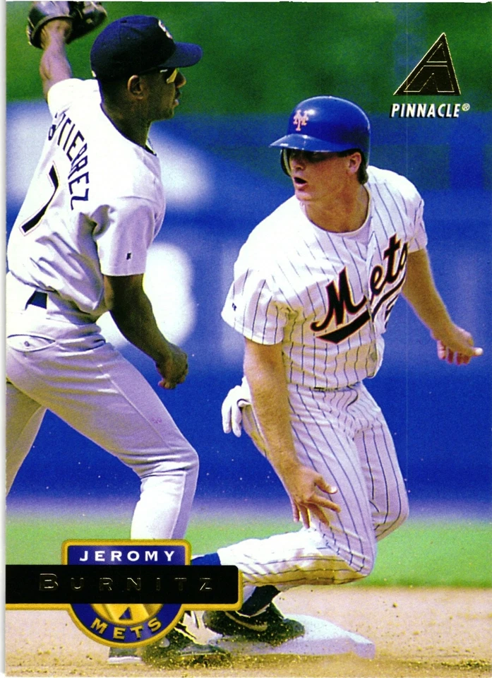 1994 Pinnacle - Jeromy Burnitz #395 - Image 1 of 2