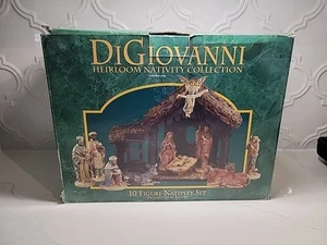 DiGiovanni - Colección Belén Reliquia - Juego de 10 Piezas con Creche - De Colección - Imagen 1 de 9