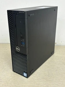 Dell OptiPlex 3050 SFF i5-7500 8GB DDR4 120GB SSD  Windows 10 Pro Desktop PC - Picture 1 of 7