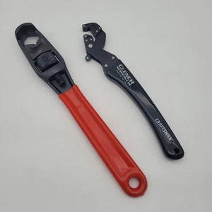 Craftsman Lot 43382 Adjustable Pocket Socket Box End Wrench & 42310 Clench VGC - Bild 1 von 9