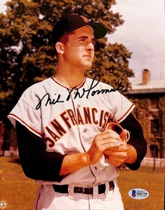 Giants Mike McCormick Authentic Signed 8x10 Photo Autographed BAS - Picture 1 of 3