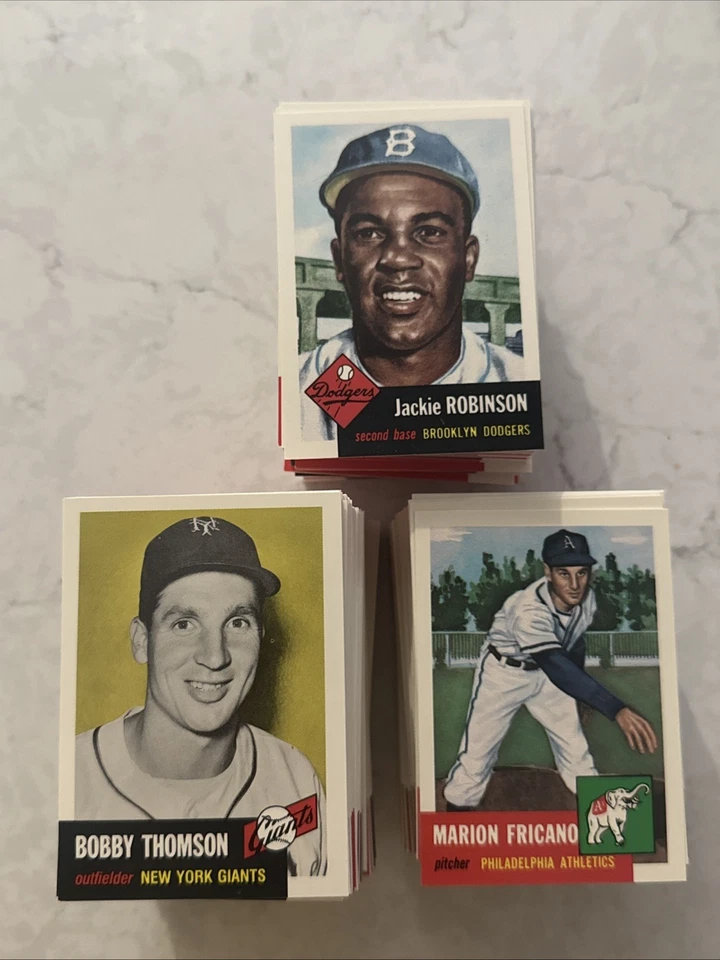 1991 Topps Archives 1953 Baseball Card 1-337 -You Pick- MLB Trading Cards - Image 1 of 1