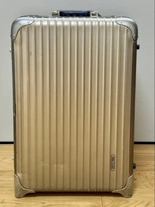 Rimowa Topas 63L Gold 2-wheels Carry Case Suitcase - Picture 1 of 15