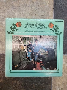 Sonny & Cher All I Ever Need Is You 1972 Vinyl LP KS-3660 Kapp EX/EX STEREO - Picture 1 of 4
