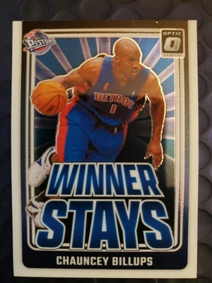 2024-25 Chauncey Billups Donruss Optic Winner Stays #18  - Image 1 of 4
