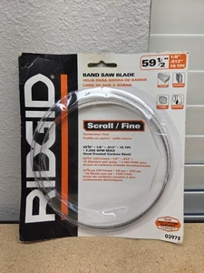NEW Rigid Band Saw Blade 59 1/2” -1/8” - .012” - 15 TPI Scroll Fine (A5) - Picture 1 of 3