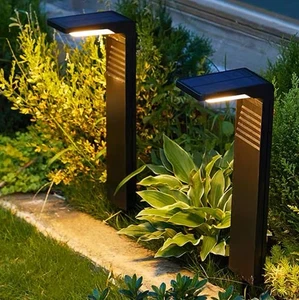 6 Pack Solar Pathway Lights, Dual Warm & Cool White Modes, Waterproof Outdoor... - Picture 1 of 9