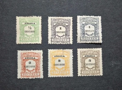 Estampillas postales de 1921, valor en centavos, restos de bisagra como nuevas.  Foto 1 de 2