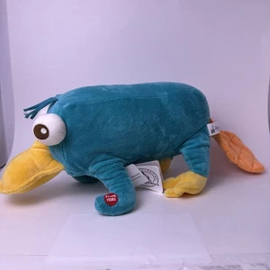 Disney Phineas and Ferb Talking Plush Figure Perry the Platypus New With Tag - Picture 1 of 11