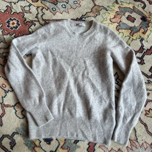 Suéter Autógrafo Marks & Spencer Niños 10/12 Gris Cachemira Cuello Redondo DEBE LEERSE - Imagen 1 de 7