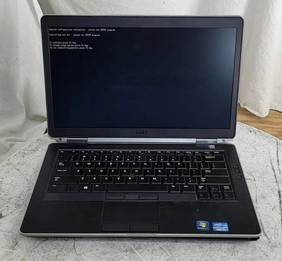 DELL LATITUDE E6430s 26N17 Laptop Core I5-3320M 8GB 320GB SEE NOTES - Image 1 of 4