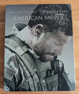 American Sniper Steelbook Blu-Ray 2014 Warner Bros *Bradley Cooper - Picture 1 of 10