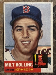 1953 Topps #280 Milt Bolling sehr guter Zustand - Bild 1 von 6