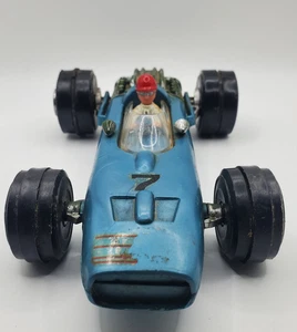 Vintage Blue Formula One Race Car #7- Hong Kong 502 - Free Shipping - Picture 1 of 10