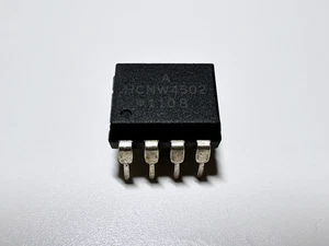 5PCS HCNW4502 Agilent High Speed Logic Gate Optocoupler 1Mbd 5000Vrms DIP-8 - Picture 1 of 4
