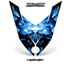 SKI-DOO REV XP SNOWMOBILE HOOD CREATORX GRAPHICS KIT DECAL RCBL - Picture 1 of 1