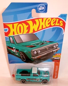 2023 HOT WHEELS 1:64 HW HOT TRUCKS 4/10 TURQUOISE MAZDA REPU #147/250 - Picture 1 of 6