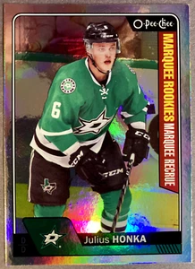 2016-17 OPC Update Marquee Rookies Rainbow #690 Julius Honka Dallas Stars RC - Picture 1 of 1