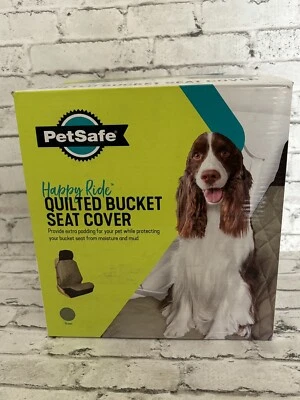 Petsafe Happy Ride Quilted Bucket Seat Cover Green Cotton 55” X 22” NWT - Image 1 of 2