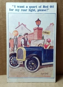 Vintage 1920s Auto Comics Post Card #1533 - Picture 1 of 7