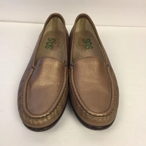 Bequemer Damen-Loafer SAS Metalic Gold-Look Größe 8 M - Bild 1 von 11