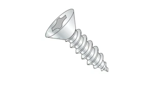 #14-10 x 1 1/4" Self-Tapping Screw, Phillips Pan Head, Type A, Zinc, FT, 25 PK - Picture 1 of 1