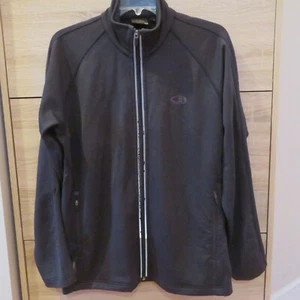 Icebreaker EXP320 Charcoal Herren Full Zip Up 100% Merinowolle Jacke Größe M - Bild 1 von 17