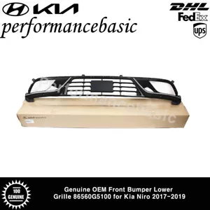 Genuine OEM Front Bumper Lower Grille 86560G5100 for Kia Niro 2017-2019 - Picture 1 of 3