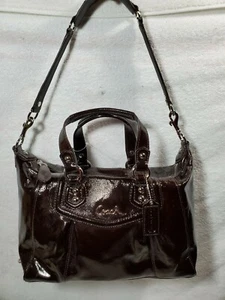 COACH, MADISON SABRINA Brown LEATHER HANDBAG, N C0973-12957 - Picture 1 of 12