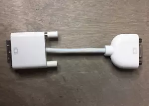 genuine Apple display adapter DVI to VGA For Apple Mac with DVI ports 607-1158 z - Picture 1 of 3