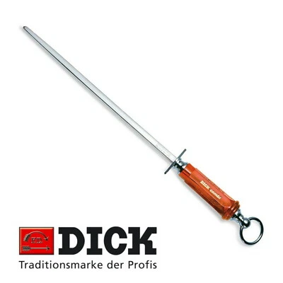 F Dick Dickoron Combi 30cm Sapphire/Polished Cut Knife Sharpening Steel 7598230 - Image 1 of 4