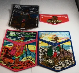 Withlacoochee 2024 NOAC OA SET: iNCLUDES DELEGATE FLAP only 50 MADE - Picture 1 of 10