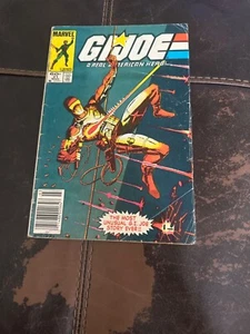 GI JOE #21 Newsstand (1984) 1ST STORM SHADOW - SILENT ISSUE - 3.0 G/VG(MARVEL) - Picture 1 of 5