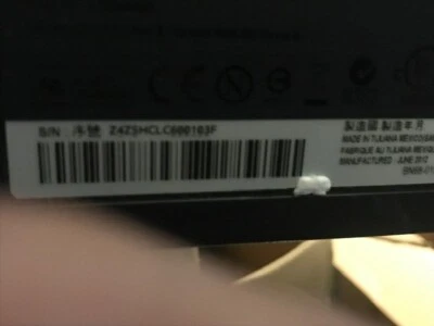 Samsung S24A650S 24' VGA DVI DisplayPort 1920x1080 Monitor With Stand & PSU - Image 1 of 4