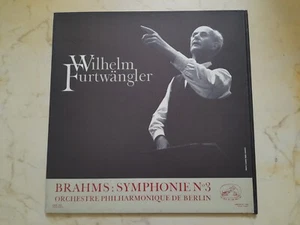 BRAHMS Symphonie No.3 FURTWÄNGLER *1958 FRENCH La Voix De Son Maître FALP 543* - Foto 1 di 9