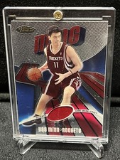 2003-04 Topps Finest Game-Worn Jersey #103 Yao Ming /999 (MEM)