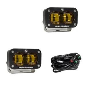 Baja Designs 237811 for Universal S2 SAE Spot LED (Pair) - Amber - Picture 1 of 5