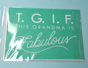 Grandma Chalk Couture Stencil NIP - Picture 1 of 1