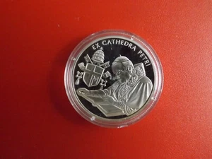 *Malta 100 Liras 2005 Silber (1 Oz) PP * Papst Johannes Paul II. (Schub146)(1) - Bild 1 von 2