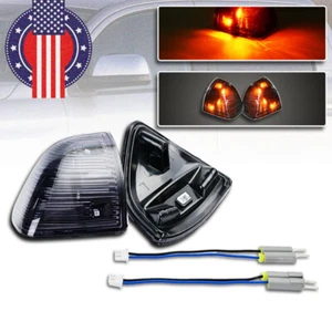 Lens Amber LED Side Mirror Turn Signal Lights for Dodge For Ram 1500 2500 3500 - Picture 1 of 6