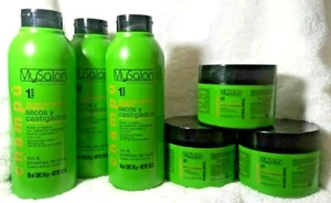 MySalon Professional Shampoo for Dry & Damaged Hair Step 1-500ml/18oz + Mask SET - Picture 1 of 2